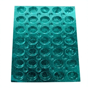 Barquette thermoformée transparente multi-tailles de luxe, classique, écologique, résistante à l'eau, en plastique barrière - Product Image 1