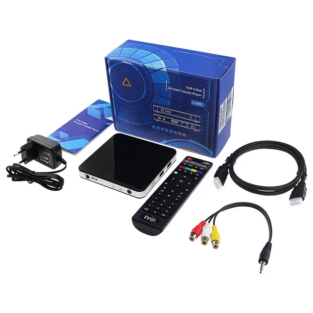 IMO TVIP525 S905W 1G 8G Linux Tv Box Amlogic S905W Media Player Streaming Box OTT Android BOX Support Protal IP-TV TVIP 525