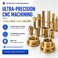 Pièces en laiton usinées CNC, services d'usinage CNC du laiton, pièces en laiton de haute précision, usinage de précision sur mesure, pièces CNC 3/4/5 axes