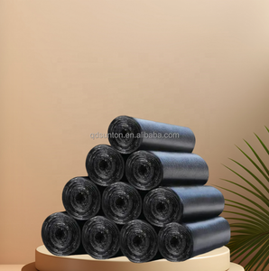 Black Plastic <b>Large</b> Garbage Bag Plastic Garbage Bag Lining Plastic Dustbin Lining Heavy Duty <b>Bin</b> Liners Roll Garbage Bag Wholesa - Product Image 3