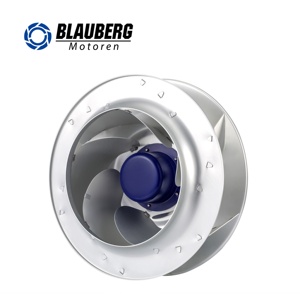 Ventilateur centrifuge à courbure arrière Blauberg <span class=keywords><strong>280</strong></span> mm 230 V 225 W IP55 étanche <span class=keywords><strong>EC</strong></span> avec pales en plastique - Product Image 1