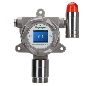 เครื่องตรวจจับก๊าซที่ติดไฟได้แบบคงที่ที่ทำจากสแตนเลส เครื่องวิเคราะห์ก๊าซมีเทน CH4 แบบออนไลน์สำหรับการตรวจสอบการรั่วไหลในอุตสาหกรรม - Product Image 1