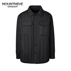 야외 남성용 캐주얼 겨울 퀼팅 재킷 빠른 건조 통기성 주름 방지 싱글 브레스티드 사냥 낚시 전면 맞춤 색상 - Product Image 1