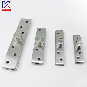 Tùy chỉnh thép không gỉ Hidden có thể điều chỉnh tầng bản lề 360 độ trục xoay Top dưới pivot cửa gần hơn cho cửa gỗ - Product Image 2