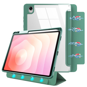 Custodia Protettiva per <span class=keywords><strong>Samsung</strong></span> <span class=keywords><strong>Tab</strong></span> A11 Plus 11 pollici S11 con Porta Penna Magnetico Rimovibile in Acrilico - Product Image 4