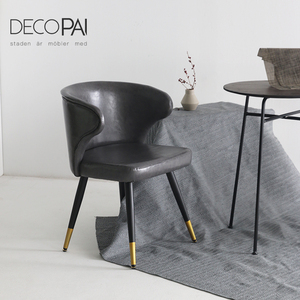 <span class=keywords><strong>De</strong></span> diseño moderno club cafe restaurante muebles <span class=keywords><strong>de</strong></span> ocio Sillón tapizado PU patas <span class=keywords><strong>de</strong></span> metal silla Silla <span class=keywords><strong>de</strong></span> <span class=keywords><strong>comedor</strong></span> - Product Image 2