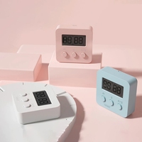 Reloj pequeño Digital LCD con alarma 2025, temporizador de 24 horas, recordatorio de Cuenta regresiva ABS + LCD, cuenta regresiva electrónica de cocina