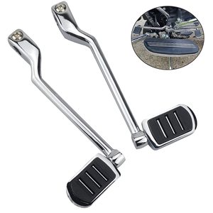 Levier de changement de vitesse YHMOTO pour Harley FL Softails Touring Trike 1986-2022, pédale chromée - Product Image 2