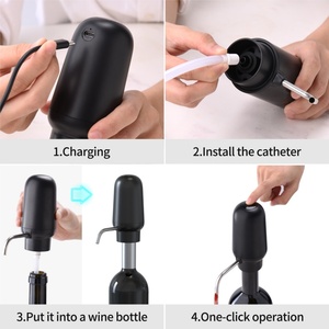 Sacacorchos Eléctrico Recargable, Abridor de Vino Eléctrico, Sacacorchos Eléctrico con Logotipo Personalizado, Set de Decantador de Vino Eléctrico - Product Image 5