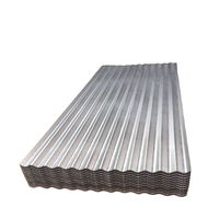 Vente flash - Tôle d'acier galvanisée Z90 de 0,45 mm, revêtement en zinc, tôle de toiture ondulée en métal bon marché