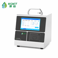 Compteur de particules en suspension laser de bureau KQ-4128A 5-100 µm 6 canaux 28,3 L/min