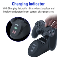 IPega — chargeur USB double pour manettes de jeu, Station de charge, support d'alimentation, pour contrôleur de PS4 Slim Pro