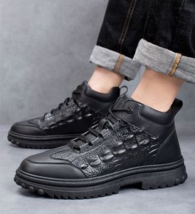 Winter New Men's Cotton Shoes Outdoor Warm Winter Snow <b>Boots</b> - Product Image 3