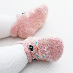 Invierno de alta calidad animal bebé <span class=keywords><strong>Calcetines</strong></span> antideslizantes de lana <span class=keywords><strong>Calcetines</strong></span> Niño cálido NIÑOS <span class=keywords><strong>Calcetines</strong></span> - Product Image 6