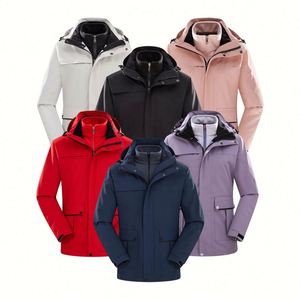 Chaqueta Gruesa de Diseño para Montaña y Aire Libre, Chaqueta Deportiva Personalizada de Softshell para Invierno, Talla Grande, Resistente al Viento - Product Image 4