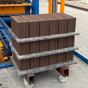 Khối bê tông máy khối QTJ4-25 khối bê tông bán tự động Máy làm gạch - Product Image 5