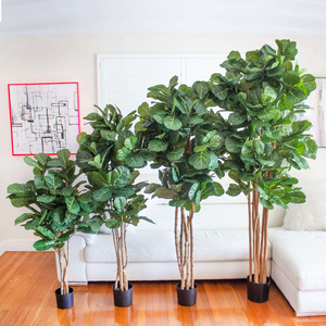 Plantes artificielles chinoises tendances : Palmiers, olives, bambous, bananiers <span class=keywords><strong>en</strong></span> <span class=keywords><strong>pot</strong></span> pour la décoration intérieure - Product Image 3