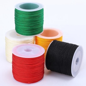 Nhà Máy 100M 0.8Mm Nylon Chủ Đề Dây Trung Quốc Nút Dây Vòng Đeo Tay Bện Chuỗi Sáp Bện Nylon Chuỗi Shamballa Vòng Đeo Tay - Product Image 2