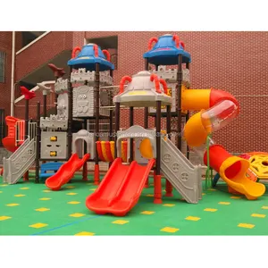 Terrain de jeux d'extérieur pour enfants, terrain toboggan, grande taille, personnalisé, gymnastique jungle, pour enfants