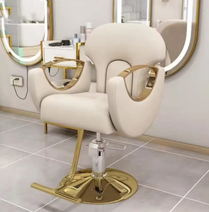 Hot Selling Salon Furniture <b>Set</b> with Mirror <b>Barber</b> Chair Handcart and Shampoo Bed for Hair Salon or Shop sold separately - Product Image 3