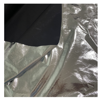 Nylon 70D ripstop anti-uv oxford coton toile polyester imprimé imperméable brillant enduit de silicone film argenté tente tissu