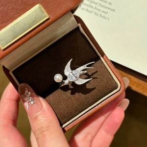 925 <b>Sterling</b> <b>Silver</b> <b>Ring</b> for Women <b>Adjustable</b> Waterproof Hypoallergenic Jewelry Wholesale Ready Stock for Boutiques - Product Image 1