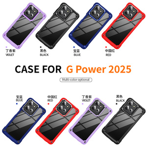 Coque de téléphone colorée antichoc en TPU+PC avec cadre métallique transparent de haute qualité au design sportif pour Moto <span class=keywords><strong>G</strong></span> Stylus 5G 2026 - Product Image 6
