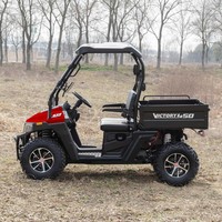 UTV 450cc, grande capacité de remorquage, chariot utilitaire pratique pour la ferme, construction robuste, assorti à un UTV tout-terrain 4x4
