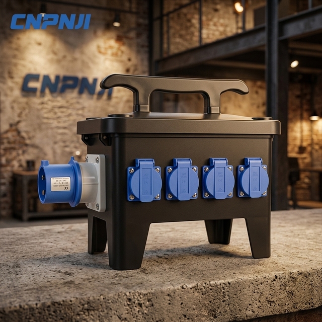 CNPINJI ABS/PC IP44 Waterproof Dustproof CE ROHS Certified Outdoor Floor Socket Box with Customization