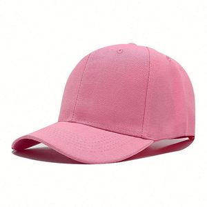Promoción de Fábrica de Gorras: Gorras de Béisbol Baratas 100% Acrílicas de Color Sólido con Logotipo Personalizado, Gorra de Béisbol en Blanco para Personalizar - Product Image 3