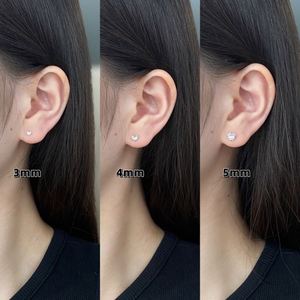 ต่างหูแบบติดหูรูปหัวใจ Dylam Daily Wear ชุบทอง 18K เงินแท้ 925 ต่างหูเรียบหรูสำหรับผู้หญิง - Product Image 4
