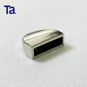 TANAI vente en gros 14mm en alliage de Zinc <span class=keywords><strong>fermeture</strong></span> à glissière bas s'arrête Nickel métal <span class=keywords><strong>fermeture</strong></span> à glissière curseur s'arrête <span class=keywords><strong>fermeture</strong></span> à glissière queue <span class=keywords><strong>Clip</strong></span> avec vis pour <span class=keywords><strong>sac</strong></span> à main - Product Image 4