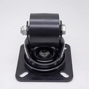 Rodízios Giratórios de Nylon Reforçados de 2 Polegadas com Capacidade de Carga de 300kg para Carrinhos de Compras Industriais, Móveis e Bancadas de Trabalho - Product Image 5