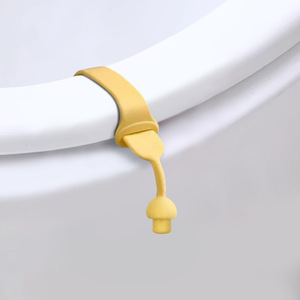 Toilet Seat Lifter With Handle Dirt Proof Lid Opener For Bathroom Use - Product Image 3
