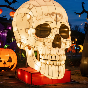 Ma quái sống động như thật đèn lồng ma không thấm nước bền cho ngoài trời sân Halloween hiển thị lối vào nhà ma ám Tạ Ơn - Product Image 6