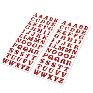 Adesivi Personalizzati con Lettere, Fogli Autoadesivi Multicolore, Impermeabili, per Decorazioni Fai-da-Te, OEM ODM all'Ingrosso - Product Image 2
