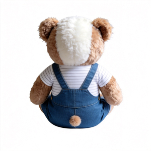 <span class=keywords><strong>Orsetto</strong></span> di peluche adorabile con pantaloni con bretelle, <span class=keywords><strong>orsetto</strong></span> personalizzato, <span class=keywords><strong>orsetto</strong></span> di peluche all'ingrosso - Product Image 6