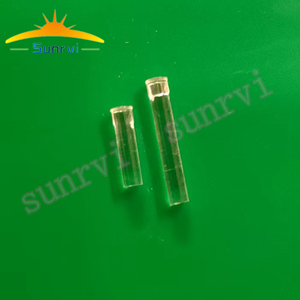 Tuyau de lumière LED transparent 1.5mm Trou Tête ronde Guide de lumière Clips Crew Cut Diamètre 3MM Transparent Stock Guide de lumière LED - Product Image 3