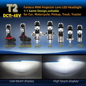 P15D 신제품 LED 헤드라이트 40w 3000LM P45T <span class=keywords><strong>H6</strong></span> <span class=keywords><strong>H4</strong></span> DC11-48V 고효율 냉각 모터사이클용 - Product Image 2
