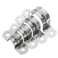 Colliers de serrage en U à deux trous en acier inoxydable 304 pour tubes de 5 mm à 200 mm, personnalisables OEM, système impérial