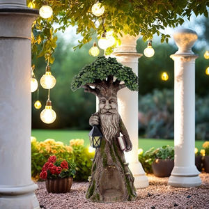 شجرة في الهواء الطلق رجل أدى ضوء حديقة الشمسية زخرفة - Product Image 2