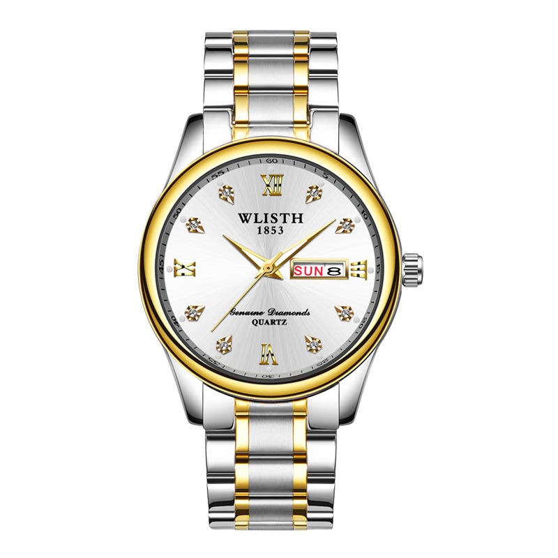 สีขาวทองเงิน