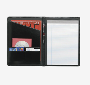 Portafolio Ejecutivo de Vinilo con Cierre y Logotipo Personalizado, Organizador con 30 Hojas, Regalo Corporativo - Product Image 2