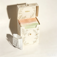 Prix d'usine – Emballage en papier ondulé biodégradable pour sachets de thé aux fleurs, boîte en carton kraft pour café