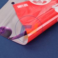 Imprimante de pochette Ziplock personnalisée avec la couleur de fabrication pour écouteurs d'ordinateur accessoires de téléphone portable emballage de projecteur