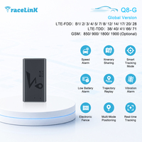 Tracelink - Mini Rastreador GPS Portátil en Tiempo Real con Red 4G LTE GSM, Dispositivo de Rastreo GPS para Automóvil, Motocicleta, Camión, Perros