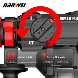 Nanwei 2v השפעה מפסק פטיש הריסת diy כיתה ג 'שקע עבור שימוש תעשייתי חשמלי בטון - Product Image 3