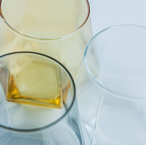 300ml 10oz vecchio stile colorato senza stelo esagonale vino Vodka vetro diamante whisky bicchieri Rock Whiskey - Product Image 2