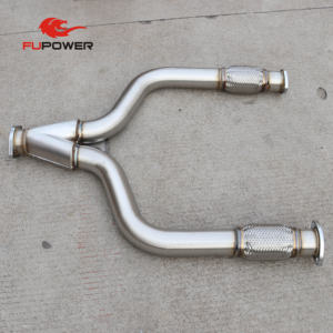 Collecteur d'échappement Performance Y-Pipe - Infiniti Q50 Q60 RZ34 3.0T <span class=keywords><strong>TSH</strong></span> - Product Image 5