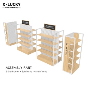 Super Mercato Altri Amp Scaffale di Metallo Arredi per <span class=keywords><strong>Negozi</strong></span> E Negozio di Visualizzazione Rack Supermercato Prezzo - Product Image 4